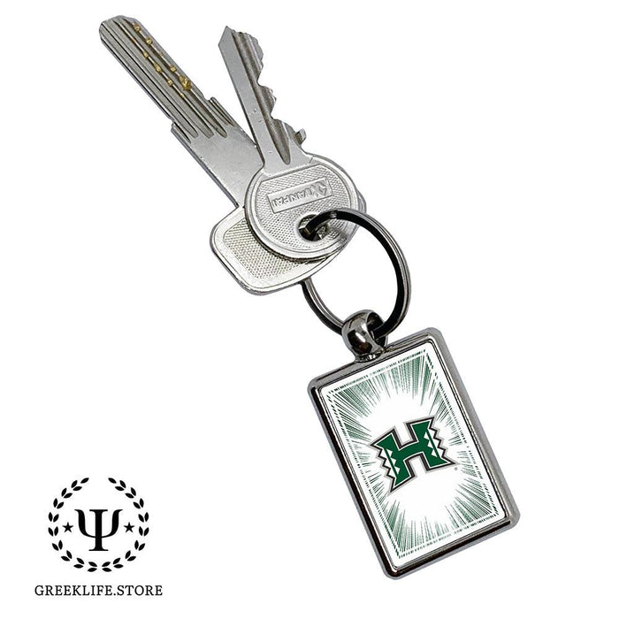 University of Hawaii MANOA Keychain Rectangular