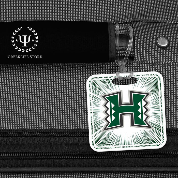 University of Hawaii MANOA Luggage Bag Tag (square)