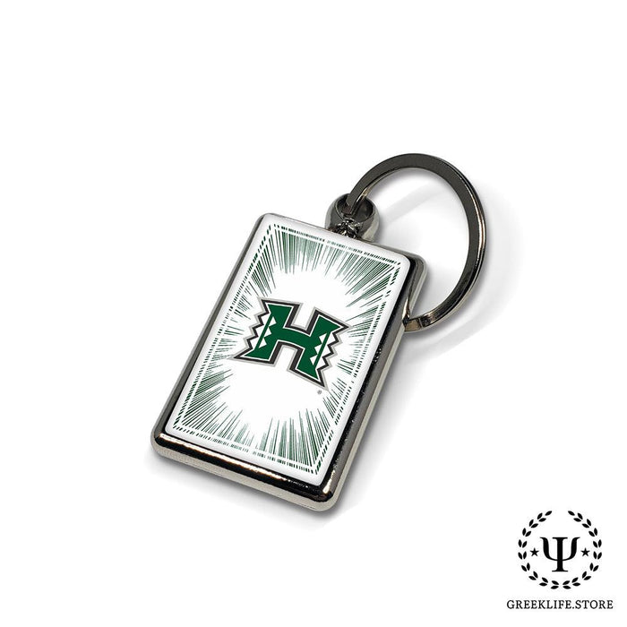 University of Hawaii MANOA Keychain Rectangular