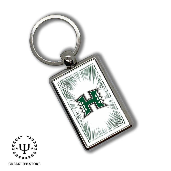 University of Hawaii MANOA Keychain Rectangular