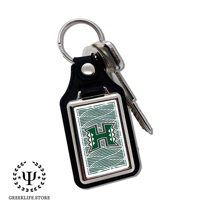 University of Hawaii MANOA Keychain Rectangular