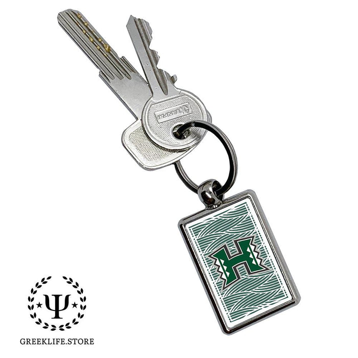 University of Hawaii MANOA Keychain Rectangular