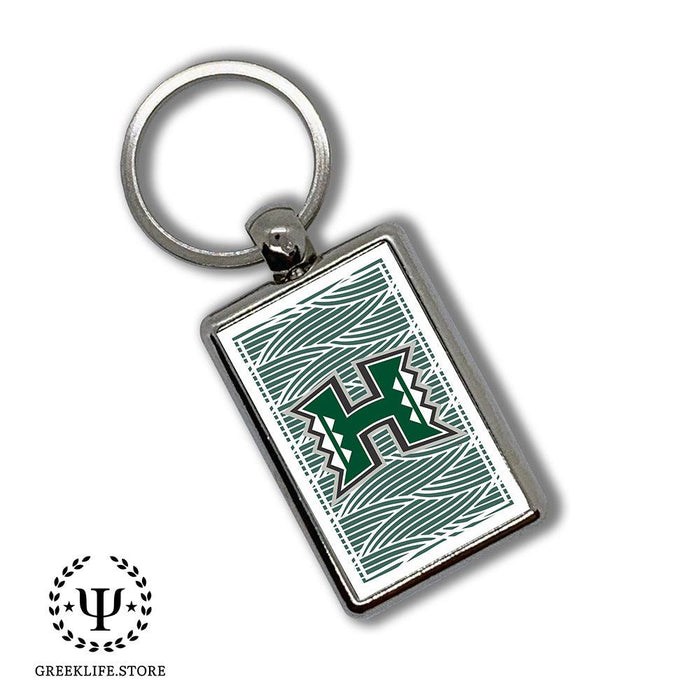 University of Hawaii MANOA Keychain Rectangular