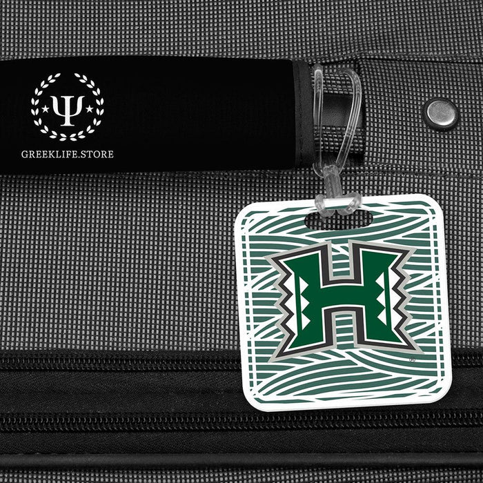 University of Hawaii MANOA Luggage Bag Tag (square)