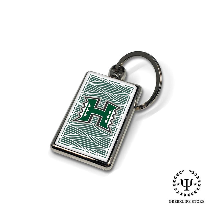 University of Hawaii MANOA Keychain Rectangular