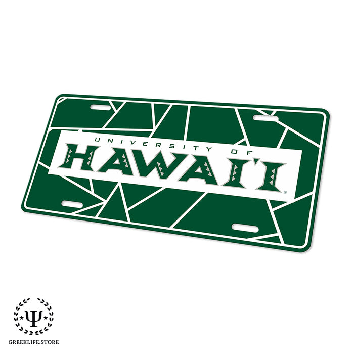 University of Hawaii MANOA Decorative License Plate