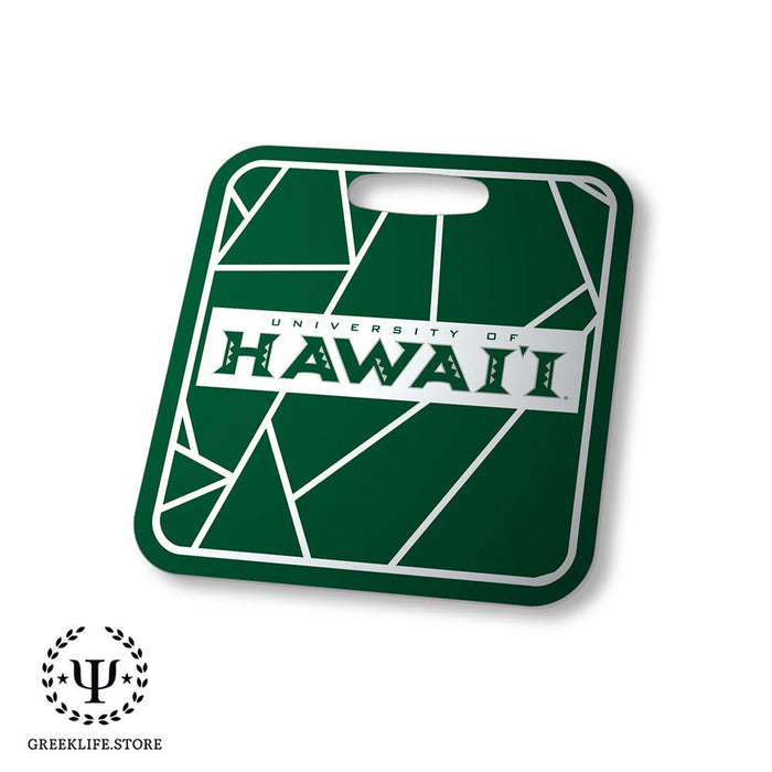 University of Hawaii MANOA Luggage Bag Tag (square)