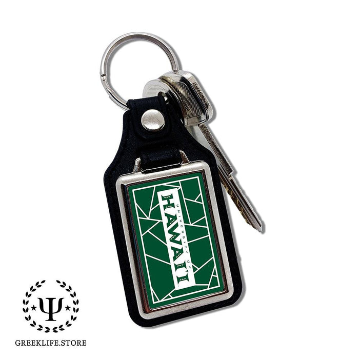 University of Hawaii MANOA Keychain Rectangular