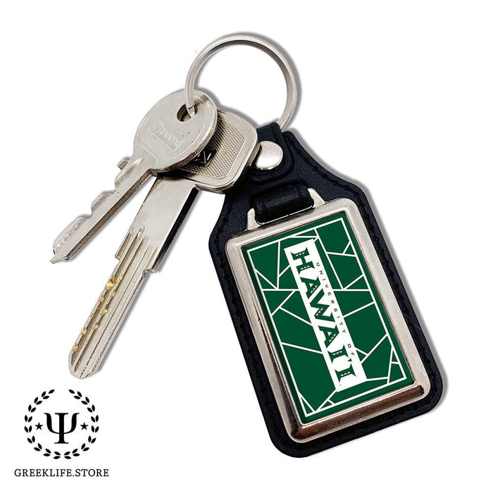 University of Hawaii MANOA Keychain Rectangular