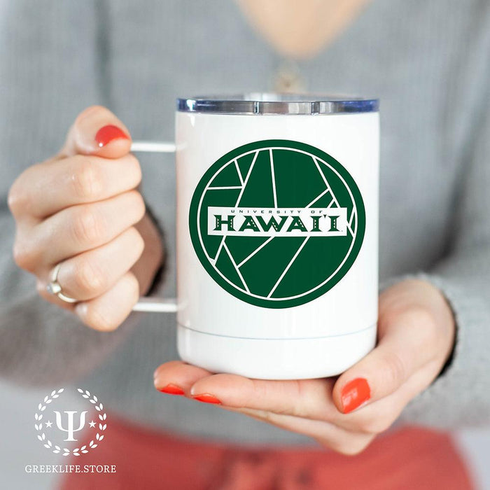 University of Hawaii MANOA Stainless Steel Travel Mug 13 OZ