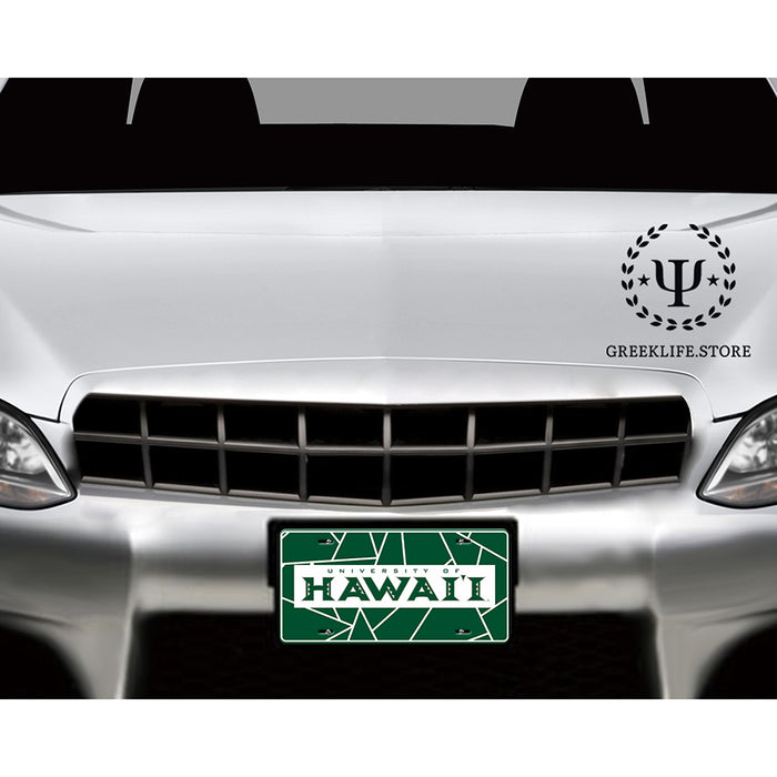 University of Hawaii MANOA Decorative License Plate