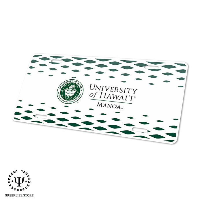 University of Hawaii MANOA Decorative License Plate