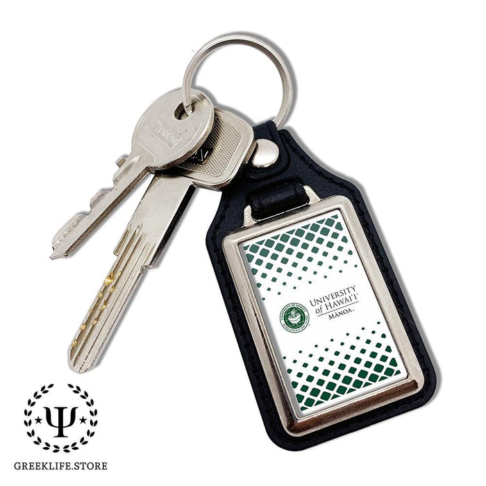 University of Hawaii MANOA Keychain Rectangular