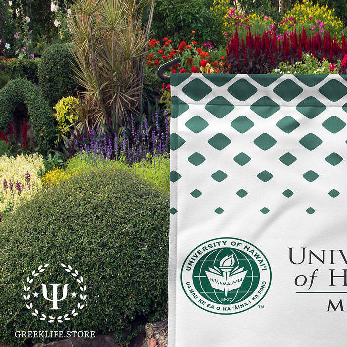 University of Hawaii MANOA Garden Flags