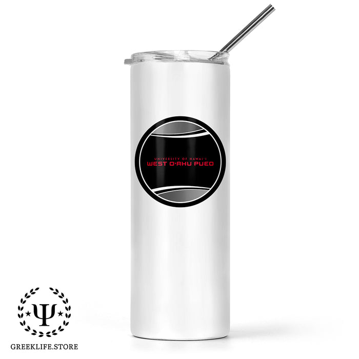 University of Hawaii WEST O'AHU Stainless Steel Skinny Tumbler 20 OZ