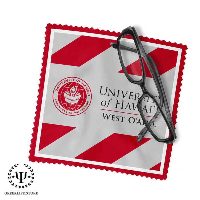 University of Hawaii WEST O'AHU Eyeglass Cleaner & Microfiber Cleaning Cloth