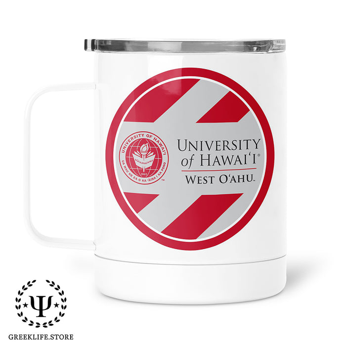 University of Hawaii WEST O'AHU Stainless Steel Travel Mug 13 OZ