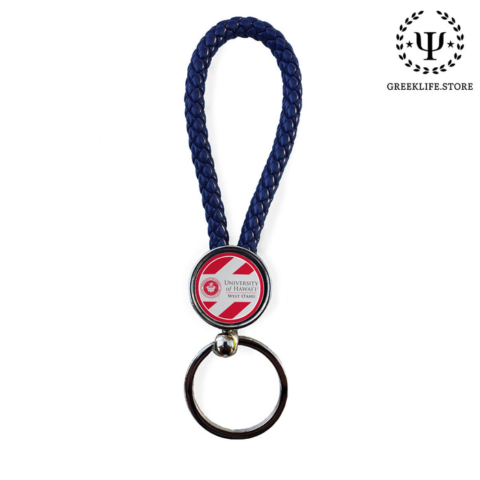 University of Hawaii WEST O'AHU Key chain round