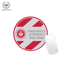 University of Hawaii WEST O'AHU Christmas Ornament Flat Round