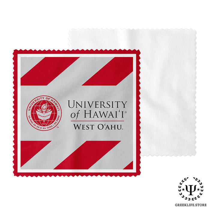 University of Hawaii WEST O'AHU Eyeglass Cleaner & Microfiber Cleaning Cloth