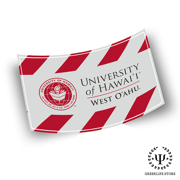 University of Hawaii WEST O'AHU Decal Sticker