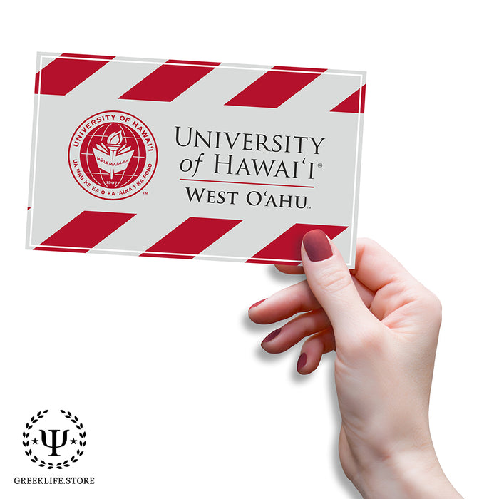 University of Hawaii WEST O'AHU Decal Sticker