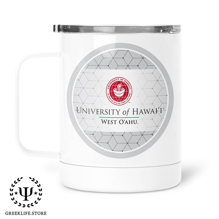 University of Hawaii WEST O'AHU Stainless Steel Travel Mug 13 OZ