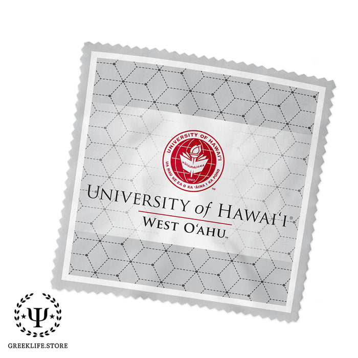 University of Hawaii WEST O'AHU Eyeglass Cleaner & Microfiber Cleaning Cloth