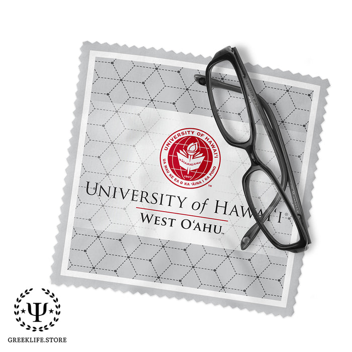 University of Hawaii WEST O'AHU Eyeglass Cleaner & Microfiber Cleaning Cloth