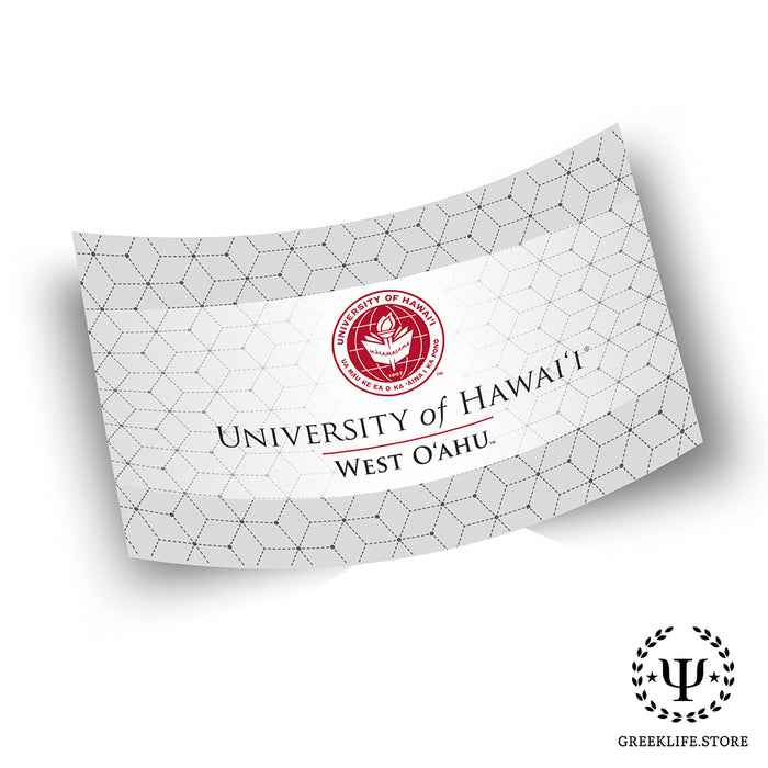 University of Hawaii WEST O'AHU Decal Sticker