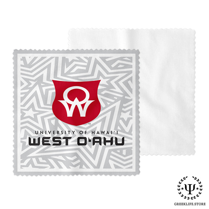 University of Hawaii WEST O'AHU Eyeglass Cleaner & Microfiber Cleaning Cloth