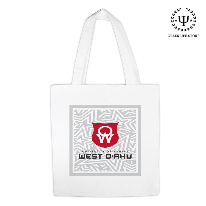 University of Hawaii WEST O'AHU Canvas Tote Bag