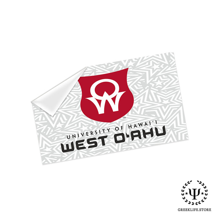 University of Hawaii WEST O'AHU Decal Sticker