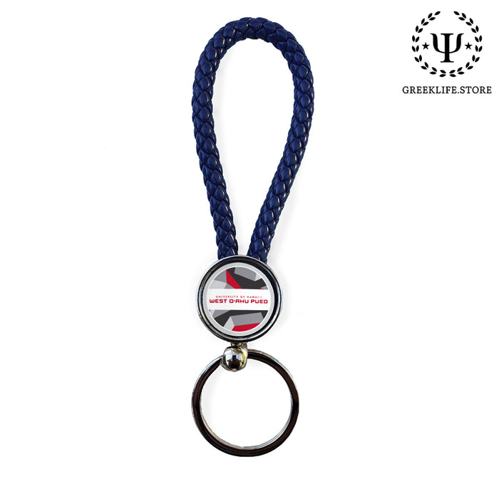 University of Hawaii WEST O'AHU Key chain round