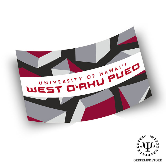 University of Hawaii WEST O'AHU Decal Sticker