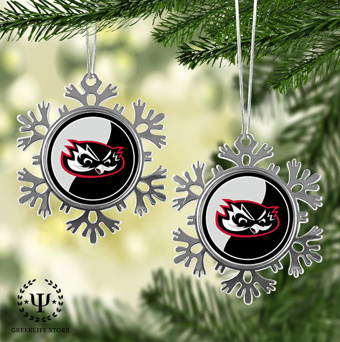 University of Hawaii WEST O'AHU Christmas Ornament - Snowflake Metal