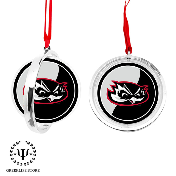 University of Hawaii WEST O'AHU Christmas Reversible Flat Round Ornament