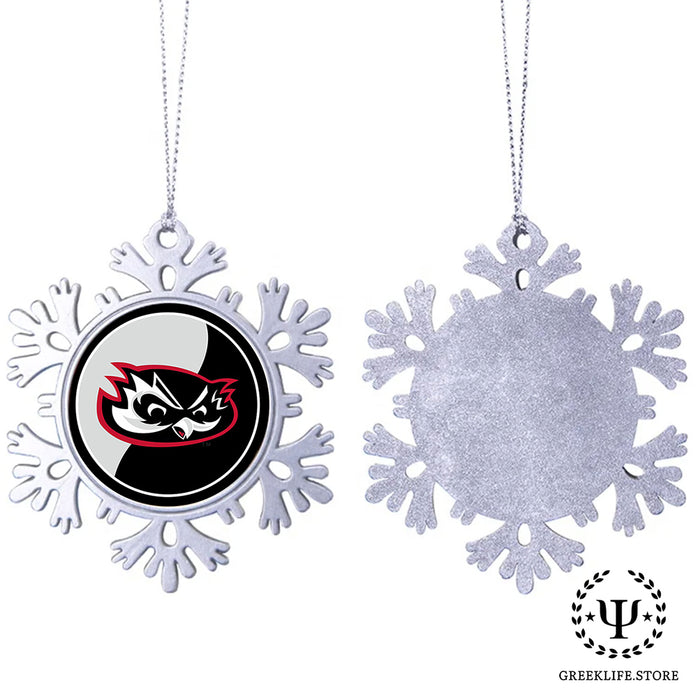 University of Hawaii WEST O'AHU Christmas Ornament - Snowflake Metal