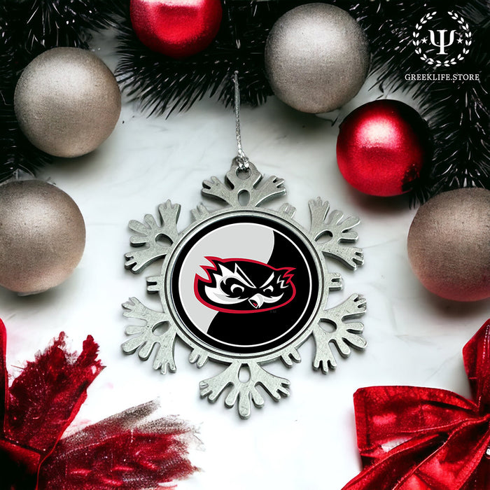 University of Hawaii WEST O'AHU Christmas Ornament - Snowflake Metal