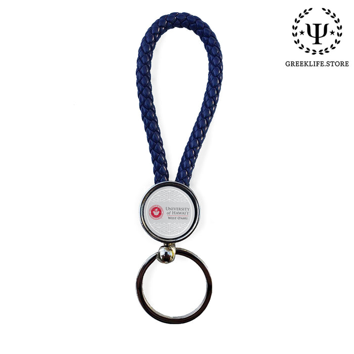 University of Hawaii WEST O'AHU Key chain round