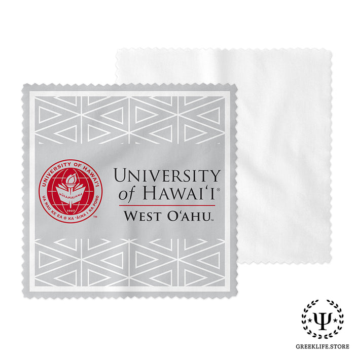 University of Hawaii WEST O'AHU Eyeglass Cleaner & Microfiber Cleaning Cloth