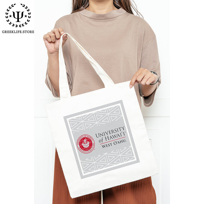 University of Hawaii WEST O'AHU Canvas Tote Bag