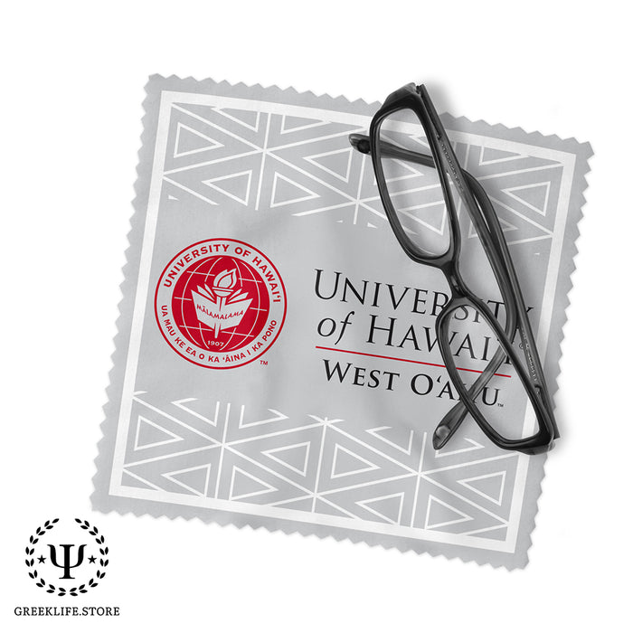 University of Hawaii WEST O'AHU Eyeglass Cleaner & Microfiber Cleaning Cloth