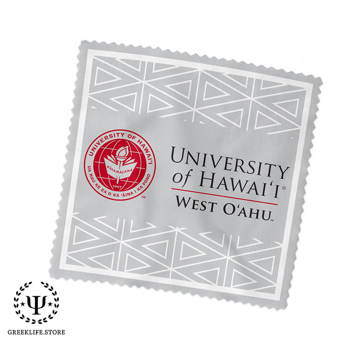 University of Hawaii WEST O'AHU Eyeglass Cleaner & Microfiber Cleaning Cloth