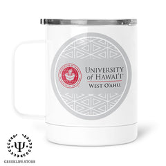 University of Hawaii WEST O'AHU Luggage Bag Tag (round)