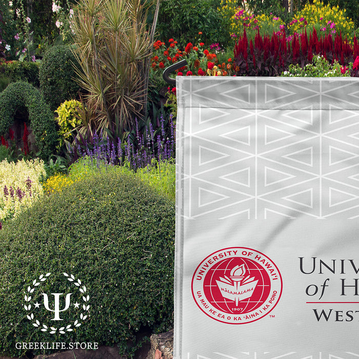 University of Hawaii WEST O'AHU Garden Flags