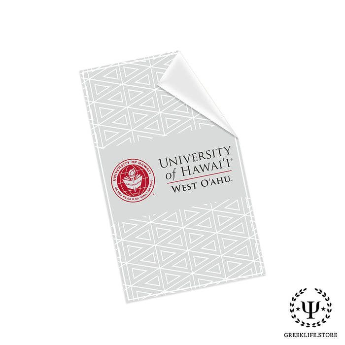 University of Hawaii WEST O'AHU Decal Sticker