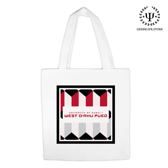 University of Hawaii WEST O'AHU Canvas Tote Bag