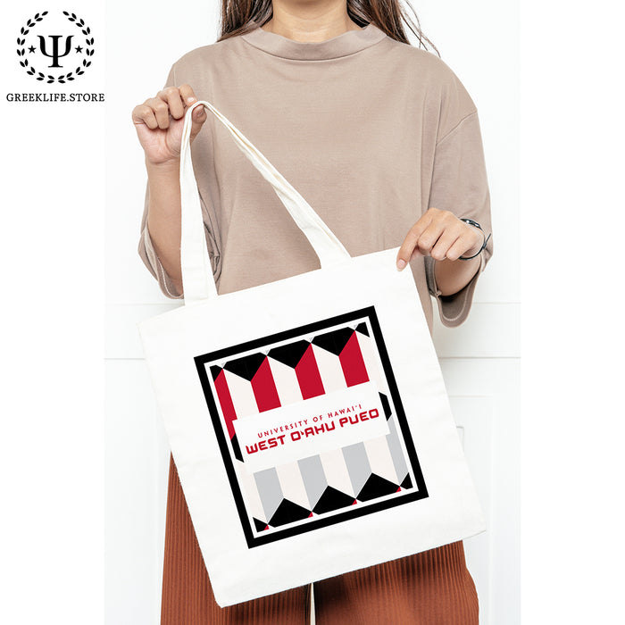 University of Hawaii WEST O'AHU Canvas Tote Bag