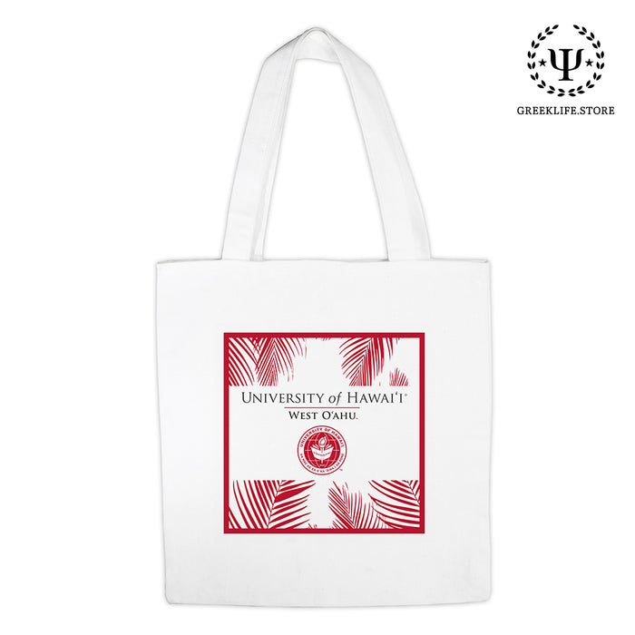 University of Hawaii WEST O'AHU Canvas Tote Bag